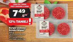 Netto Burger wołowy Sztuka Mięsa 220 g oferta