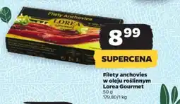 Filety anchovies w oleju roślinnym Lorea Gourmet 50 g