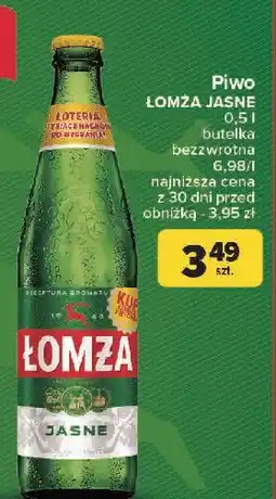 Carrefour Piwo Łomża Jasne (Dawniej Export) oferta