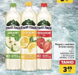 Carrefour Napój z sokiem truskawkowy Żywiec Zdrój oferta