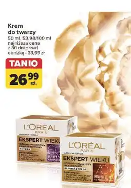 Carrefour Krem do twarzy na dzień L'oreal Ekspert Wieku 70+ oferta