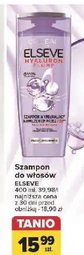 Carrefour Szampon do włosów L'oreal Elseve Hyaluron Plump oferta