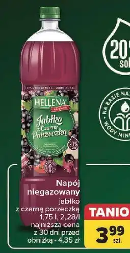 Carrefour Napój jabłko i czarna porzeczka Hellena oferta