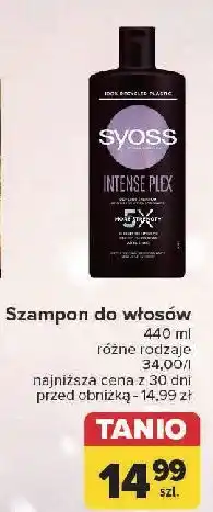 Carrefour Szampon do włosów Syoss Intense Plex oferta