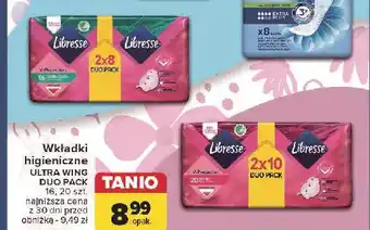 Carrefour Podpaski 2-pak ultra long Libresse oferta