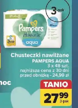 Carrefour Chusteczki nawilżane Pampers Harmonie oferta