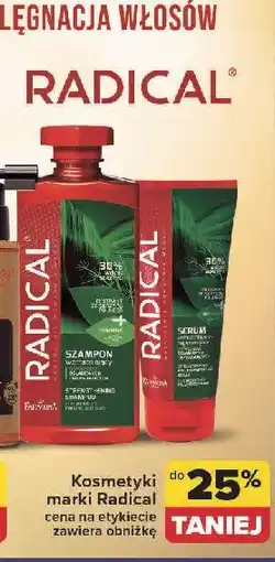 Carrefour Szampon do włosów wzmacniający Radical oferta