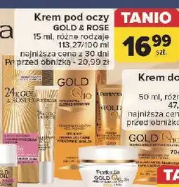 Carrefour Serum pod oczy Perfecta 24K Gold & Rose Oil oferta