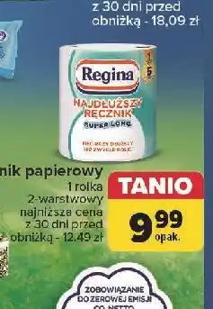 Carrefour Ręcznik papierowy Regina Najdłuższy oferta