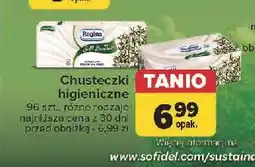 Carrefour Chusteczki higieniczne rumiankowe Regina oferta