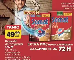 Carrefour Kapsułki do zmywarki Somat Excellence Premium 5In1 oferta