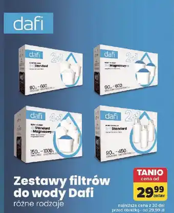 Carrefour Wkład filtrujący classic + magnezowy Dafi oferta