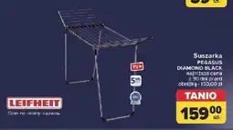 Carrefour Suszarka pegasus diamond black Leifheit oferta