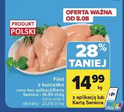 Carrefour Filet z kurczaka oferta