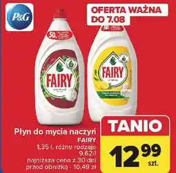 Carrefour Płyn do mycia naczyń granat Fairy oferta
