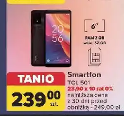 Carrefour Smartfon 501 Tcl oferta