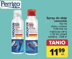 Carrefour Aktywny spray do stóp i obuwia 4w1 Undofen oferta