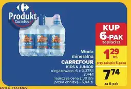 Carrefour Woda niegazowana Carrefour Kids oferta