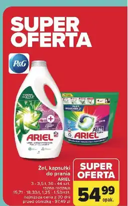 Carrefour Kapsułki do prania color Ariel All In 1 oferta