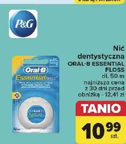 Nić dentystyczna 50 m Oral-B Essential Floss