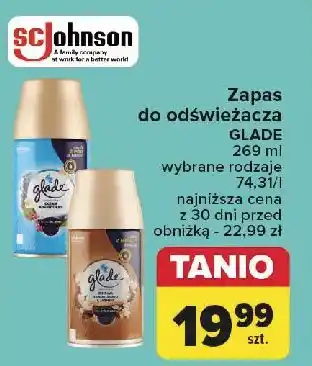 Carrefour Zapas drzewo sandałowe z bali i jaśmin Glade By Brise Automatic Spray oferta