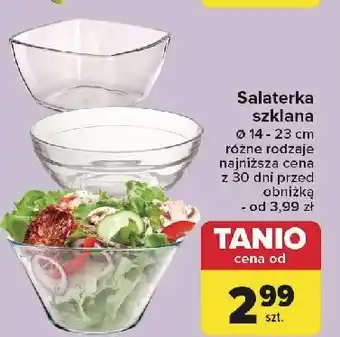 Carrefour Salaterka szklana oferta