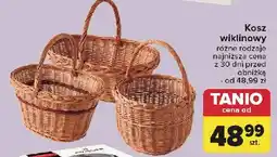 Carrefour Kosz wiklinowy oferta