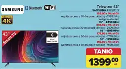 Carrefour Telewizor 65'' 65cu7172 Samsung oferta