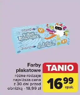 Carrefour Farby plakatowe Carrefour oferta