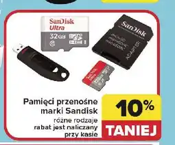 Carrefour Pendrive Sandisk oferta