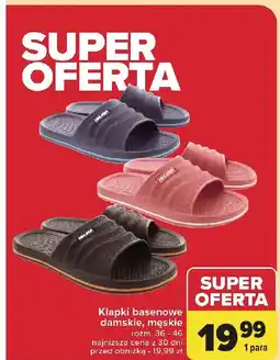 Carrefour Klapki basenowe damskie oferta