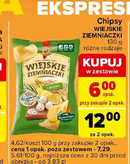 Carrefour Express Chipsy o smaku cebulki Lorenz wiejskie ziemniaczki oferta