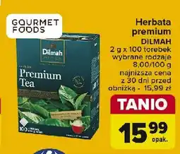 Carrefour Market Herbata Dilmah premium tea oferta