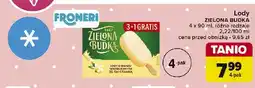 Carrefour Market Lody waniliowe ze śmietanką Zielona budka oferta
