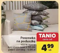 Carrefour Poszewka na poduszkę oferta