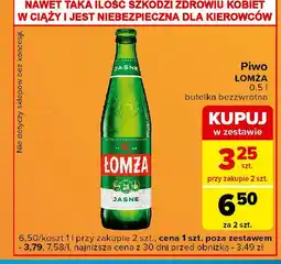 Carrefour Express Piwo Łomża Jasne (Dawniej Export) oferta