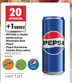 Intermarche Napój Pepsi Max oferta