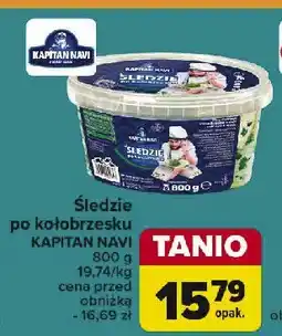 Carrefour Śledzie po kołobrzesku Kapitan navi oferta