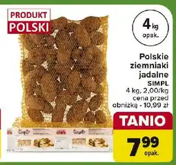 Carrefour Ziemniaki Simpl oferta