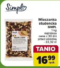 Carrefour Mieszanka studencka Simply oferta