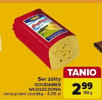 Carrefour Ser goudamer Włoszczowa oferta