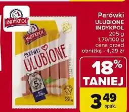 Carrefour Parówki klasyczne Indykpol ulubione oferta