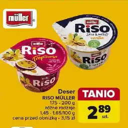 Carrefour Deser waniliowy Muller riso oferta