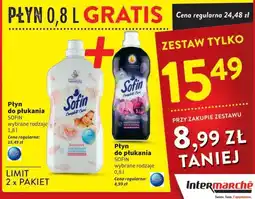 Intermarche Płyn do płukania sensitive Sofin Complete Care oferta