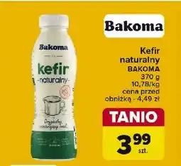 Carrefour Kefir naturalny BAKOMA KEFIR oferta