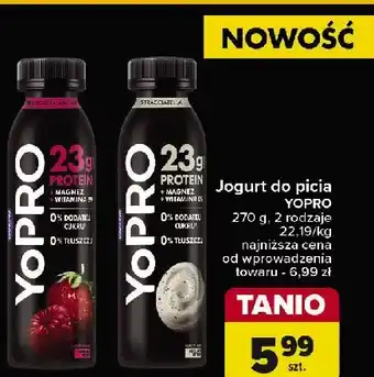 Carrefour Jogurt truskawka-malina Danone yopro oferta