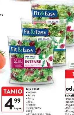 Intermarche Mieszanka sałat party Fit & Easy oferta