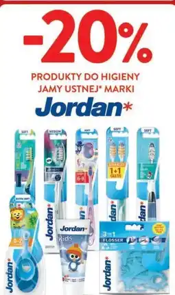 Intermarche Nić wykałaczka i czyścik do języka Jordan 3-In-1 Flosser oferta