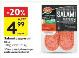 Intermarche Salami pepperoni Bell Polska oferta