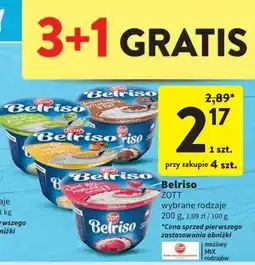 Intermarche Ryż na mleku czekoladowy Zott Belriso oferta